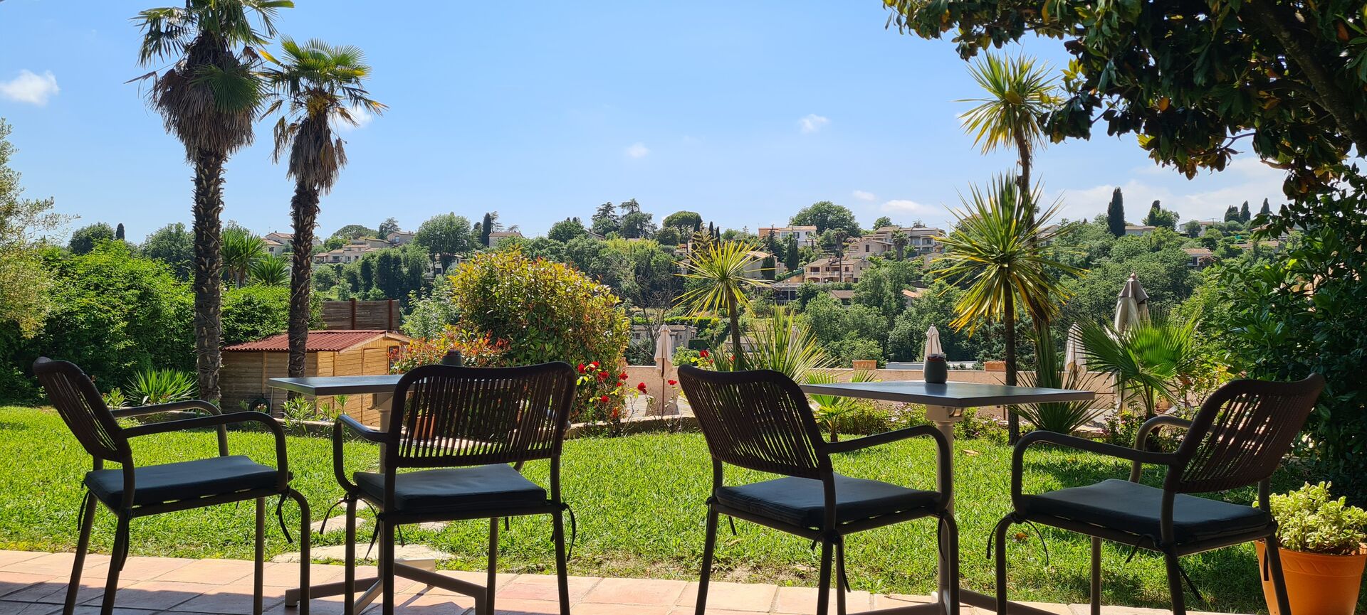 La terrasse Petit-déjeuner