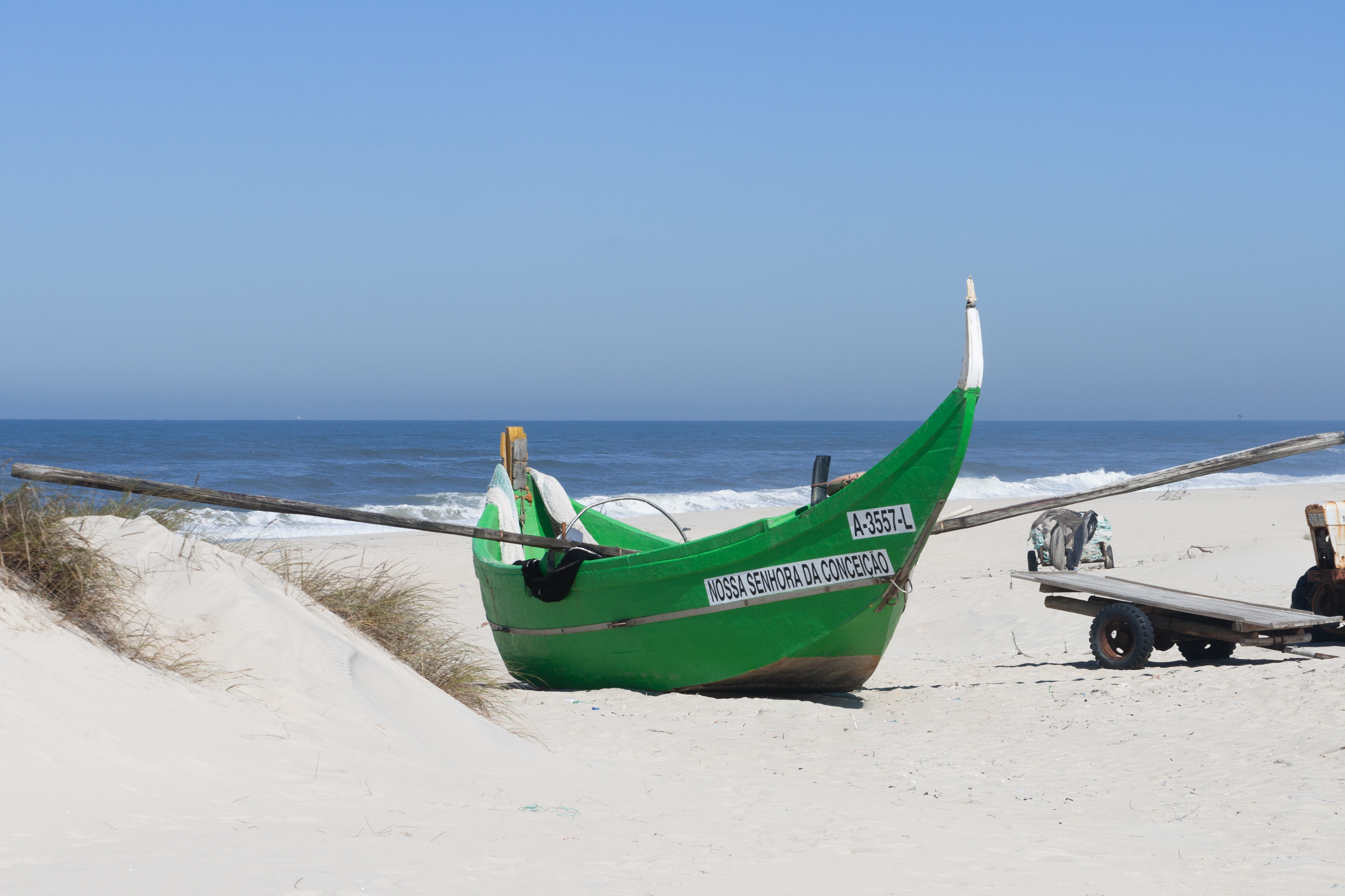 Praia do Areão e Arte Xávega