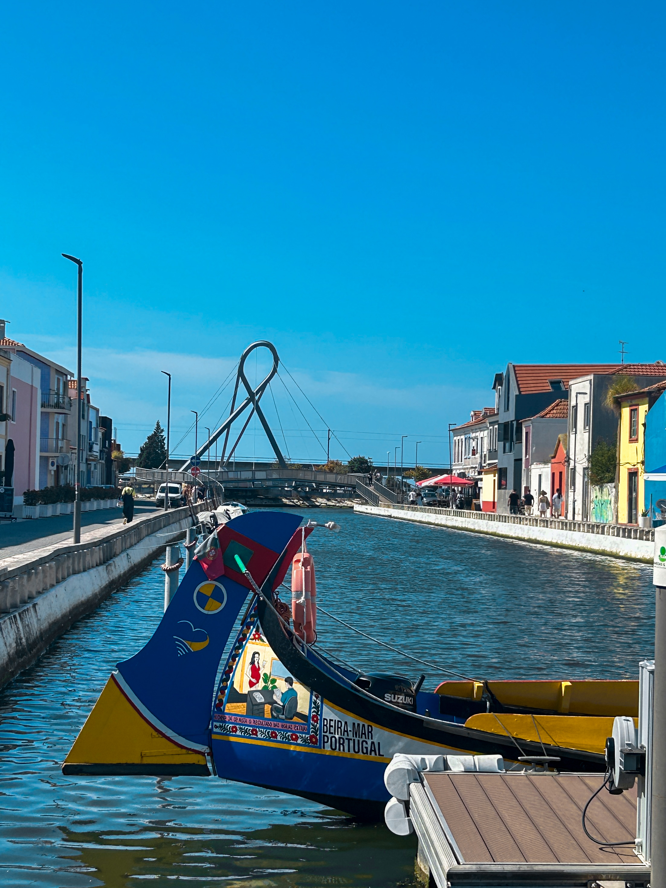 Canal dos Botirões, Praça do Peixe, Ponte do Laço e Bairro da Beira-Mar