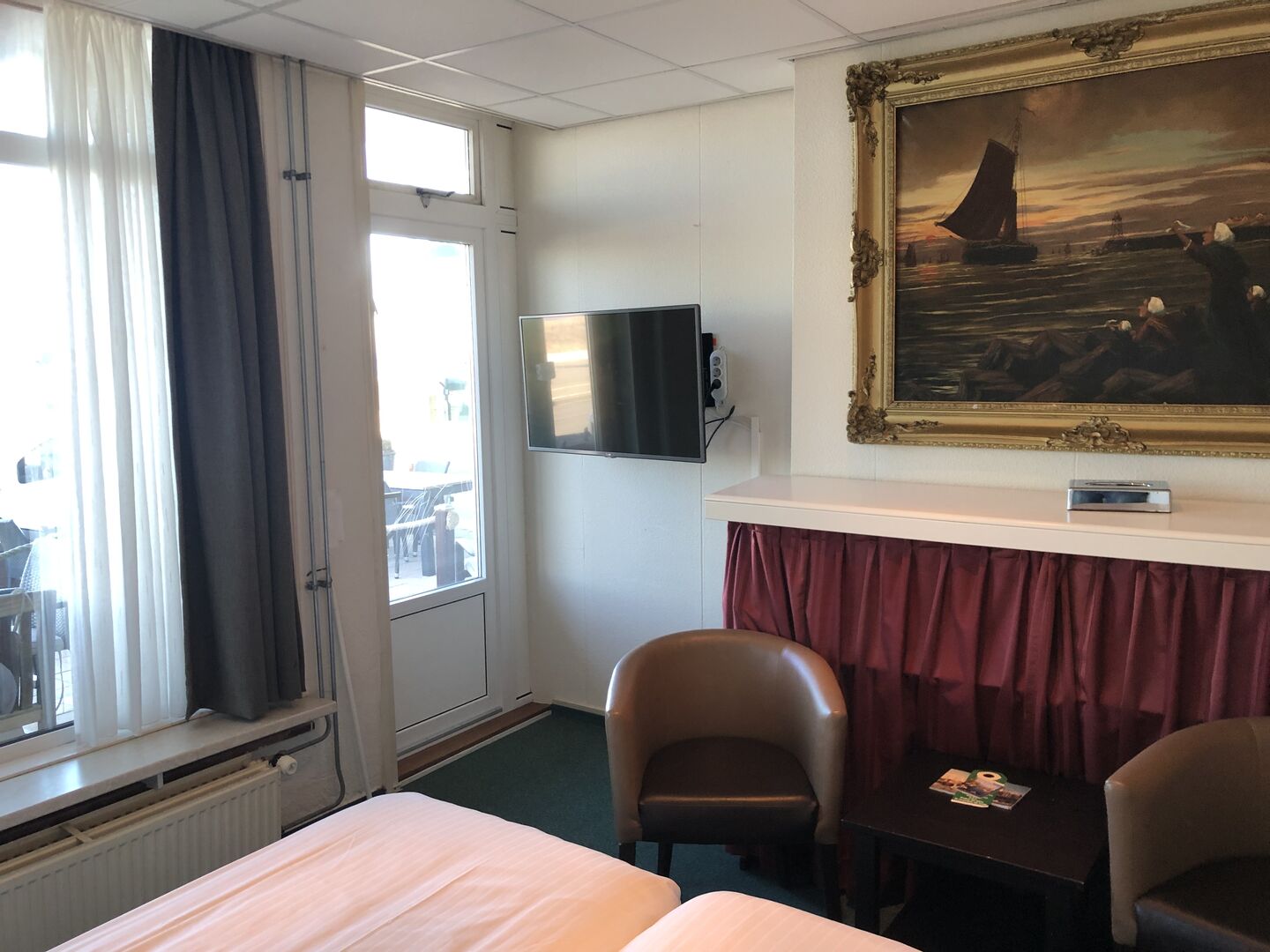 Tweepersoons kamer zeezicht (parterre) - Image 5