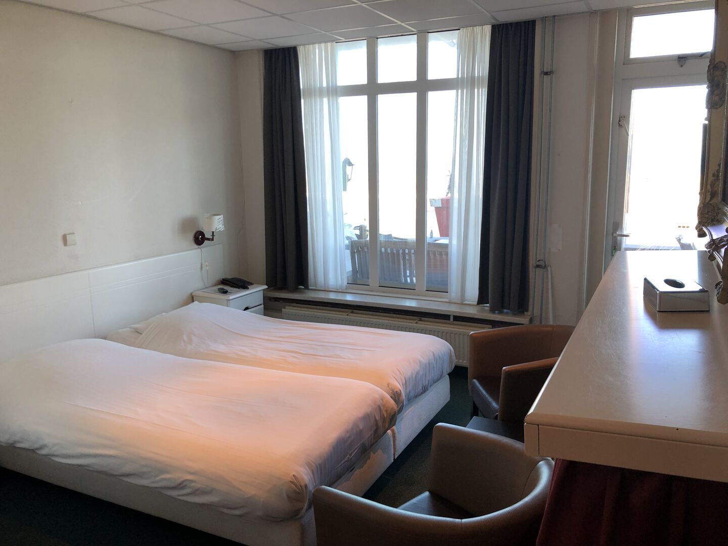 Tweepersoons kamer zeezicht (parterre) - Image 4